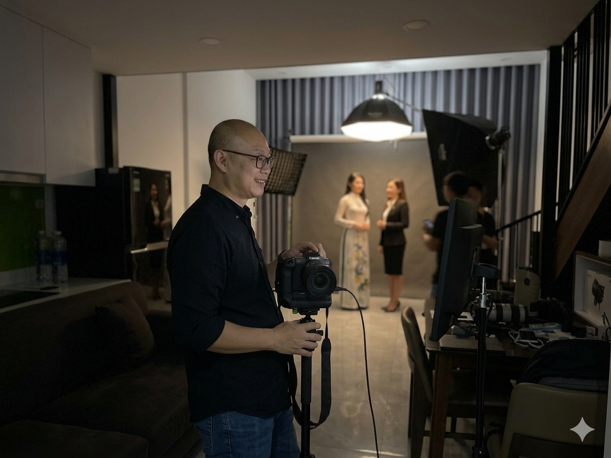 Portrait photographer based in Ho Chi Minh City, Vietnam